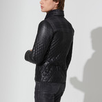 Karacabey Leather Jacket // Black (2XL)