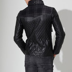 Karacabey Leather Jacket // Black (XL)