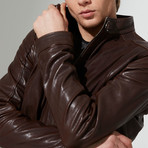 Safranbolu Leather Jacket // Brown (2XL)