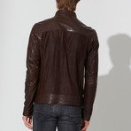 Safranbolu Leather Jacket // Brown (2XL)