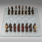 Romans Vs Egyptians Chess Set