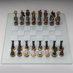 Romans Vs Egyptians Chess Set