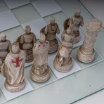 Crusaders Vs Ottomans Chess Set