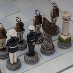 Air Force Vs Marines Chess Set