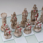 Crusaders Vs Ottomans Chess Set