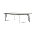 Amsterdam Outdoor Coffee Table // White Sand Concrete