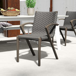 Verge Stacking Outdoor Dining Chair // Set of 4