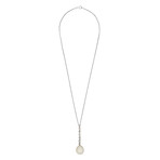 Assael 18k White Gold Diamond + South Sea Pearl Necklace II