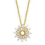 Assael 18k Yellow Gold Diamond Pendant Necklace