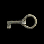 Ancient Roman Bronze Swivel Key Ring