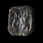 Roman Lead Seal with Gladiators