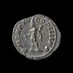 Roman Silver Coin with Hercules // Struck Under Caracalla