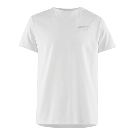 Men's Runa Statement Tee // White (Small)