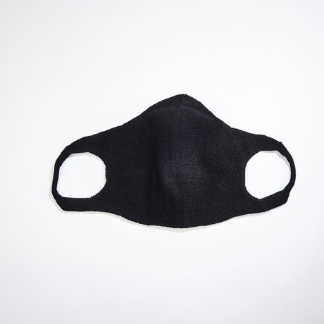 Antibacterial Copper Infused Mask // Set of 2 // Black (2 Small Masks)
