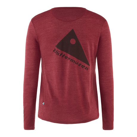 Women's Eir Rain Long Sleeve // Red (X-Small)