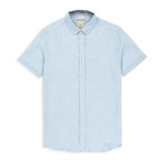 Stripe Sport Shirt // Light Blue (XL)
