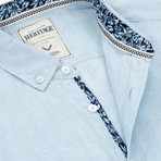 Stripe Sport Shirt // Light Blue (M)