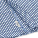Stripe Sport Shirt // Indigo (S)
