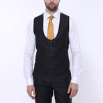 Alonso 3-Piece Slim Fit Suit // Brown (Euro: 52)