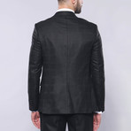 Hall 3-Piece Slim Fit Suit // Black (Euro: 44)