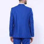 Leighton 3-Piece Slim Fit Suit // Blue (Euro: 50)
