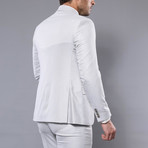 Matteo 3-Piece Slim Fit Suit // Ivory (Euro: 50)