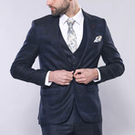 Miller 3-Piece Slim Fit Suit // Navy (Euro: 46)