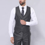 Tanner 3-Piece Slim Fit Suit // Smoke (Euro: 52)