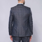Tate 3-Piece Slim Fit Suit // Smoke (Euro: 46)