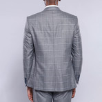 Charles Slim Fit 3-Piece Suit // Gray (Euro: 54)