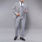 Parker 3-Piece Slim Fit Suit // Gray (Euro: 47)