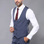 Antoine 3-Piece Slim Fit Suit // Navy (Euro: 46)