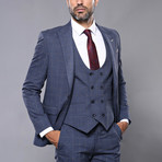 Antoine 3-Piece Slim Fit Suit // Navy (Euro: 50)