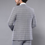 Parker 3-Piece Slim Fit Suit // Gray (Euro: 54)