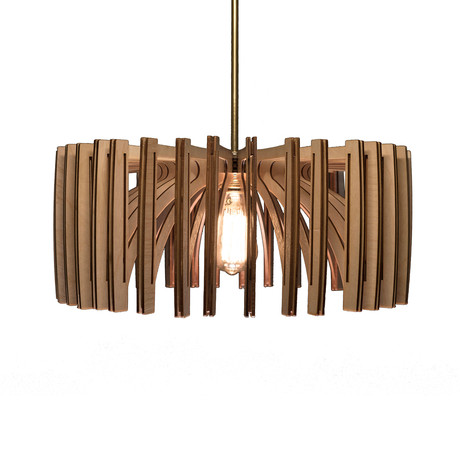 The Original Modern Light Pendant // Light Brown