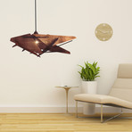 Brown Wing Modern Hanging Lamp