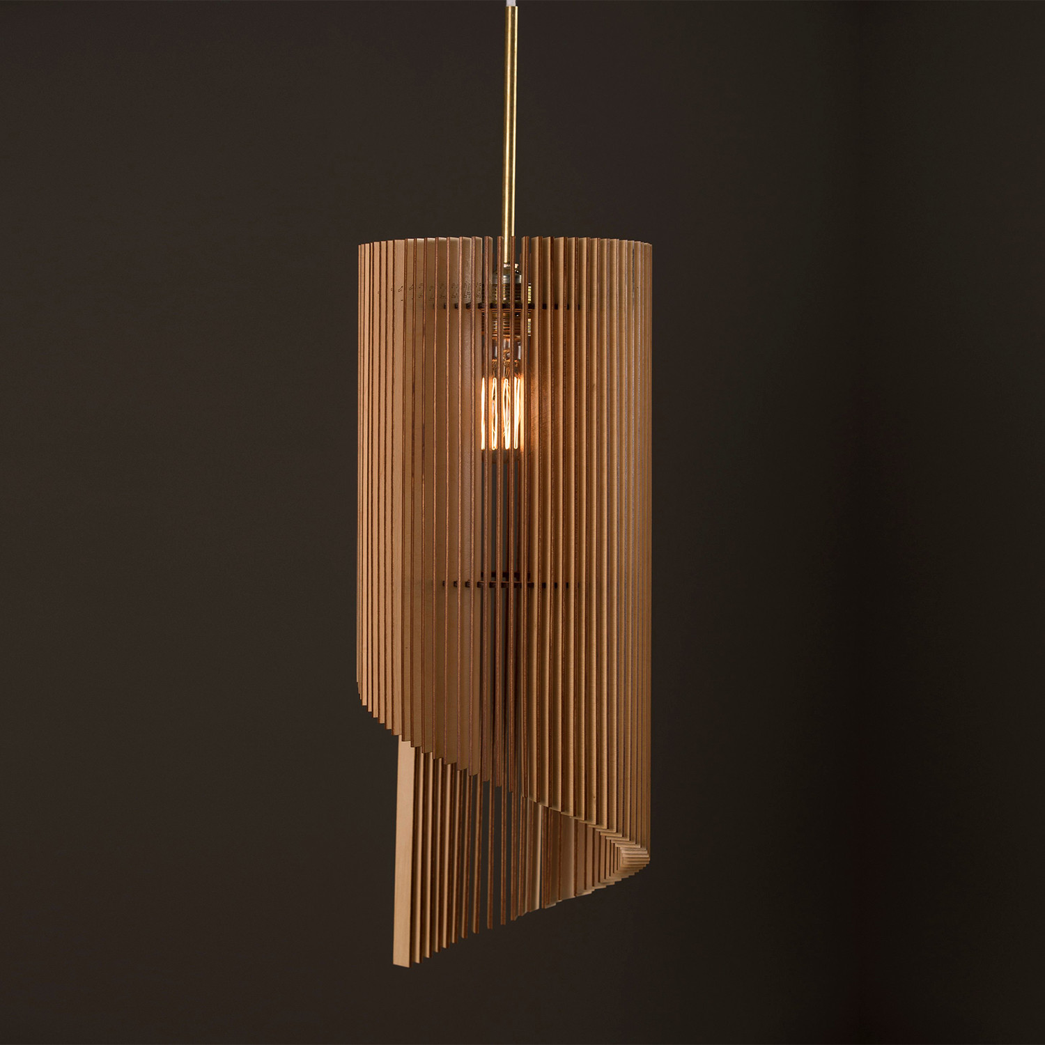 Unique Wooden Pendant Lights for Living room