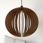 Modern Wood Pendant