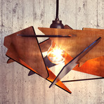 Brown Wing Modern Hanging Lamp