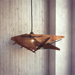 Brown Wing Modern Hanging Lamp