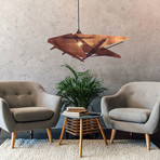 Brown Wing Modern Hanging Lamp