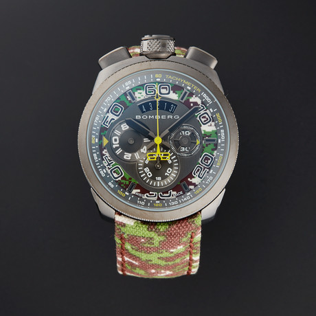 Bomberg Bolt-68 Chronograph Quartz // BS45CHPGM // Store Display