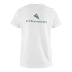 Women's Runa Statement Tee // White (X-Small)