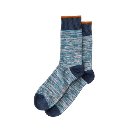 Rasmusson Multi Yarn Socks // Blue