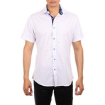 Max Short Sleeve Button-Up Shirt // White (L)