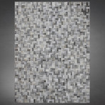 Coffer Rug // Gray Stone (4'W x 6'L)