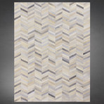 Sima Rug // Cream + Dark Stone (4'W x 6'L)