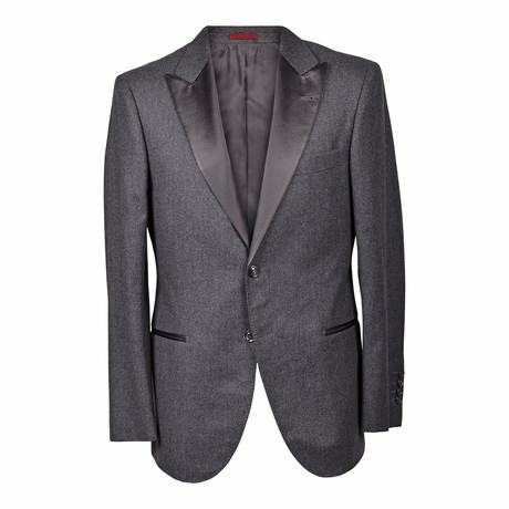 Wilfred Tuxedo Suit // Charcoal Gray (Euro: 46)