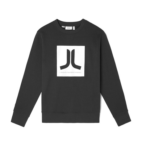 Box Icon Sweatshirt // Black (XS)