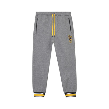 Overly Zip Jogger // Medium Grey Melange (XS)